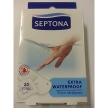 Atsparūs vandeniui higieniniai pleistrai " SEPTONA " 20 vnt.